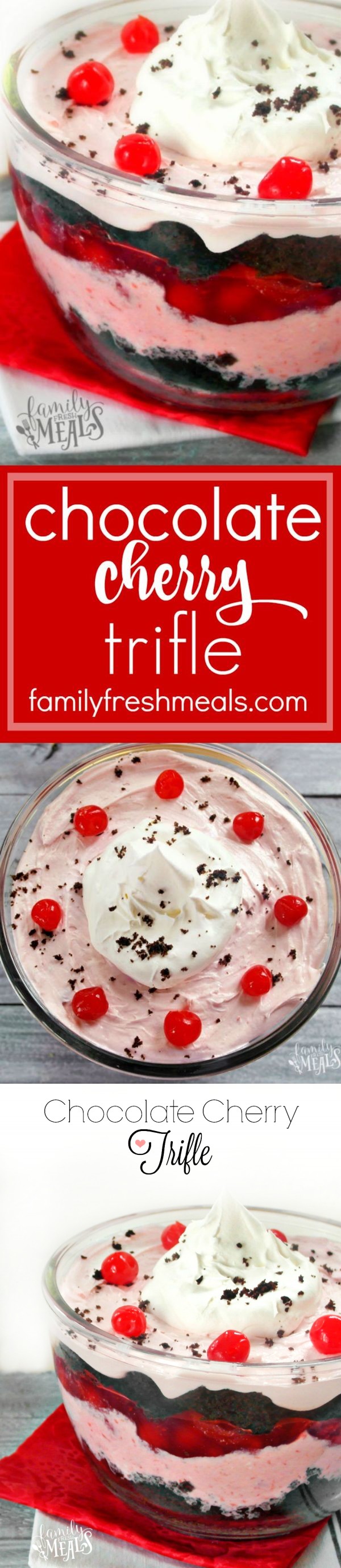 Chocolate Cherry Trifle