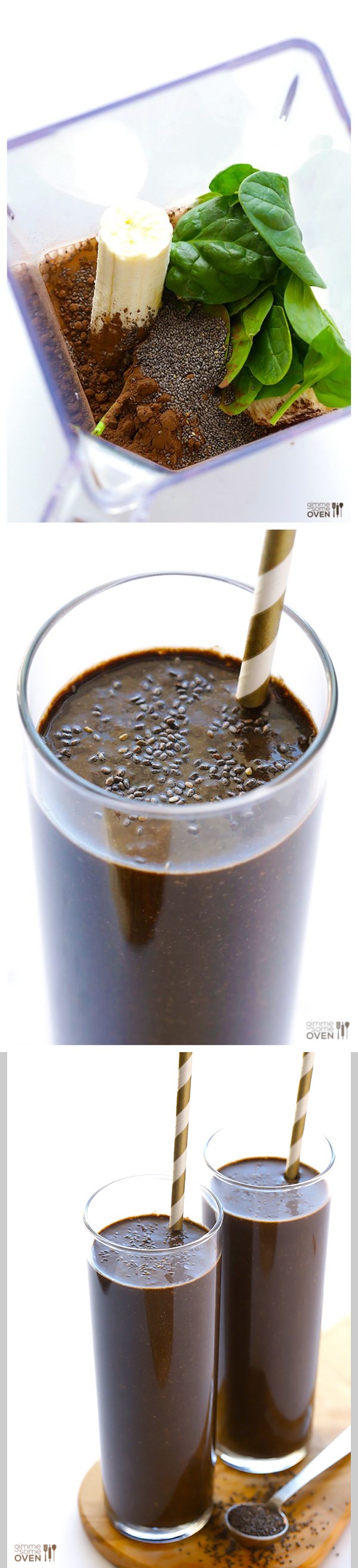 Chocolate Chia Smoothie