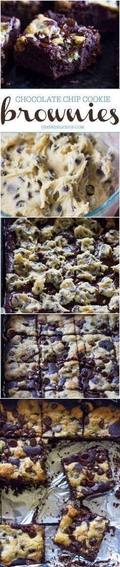 Chocolate Chip Cookie Brownies