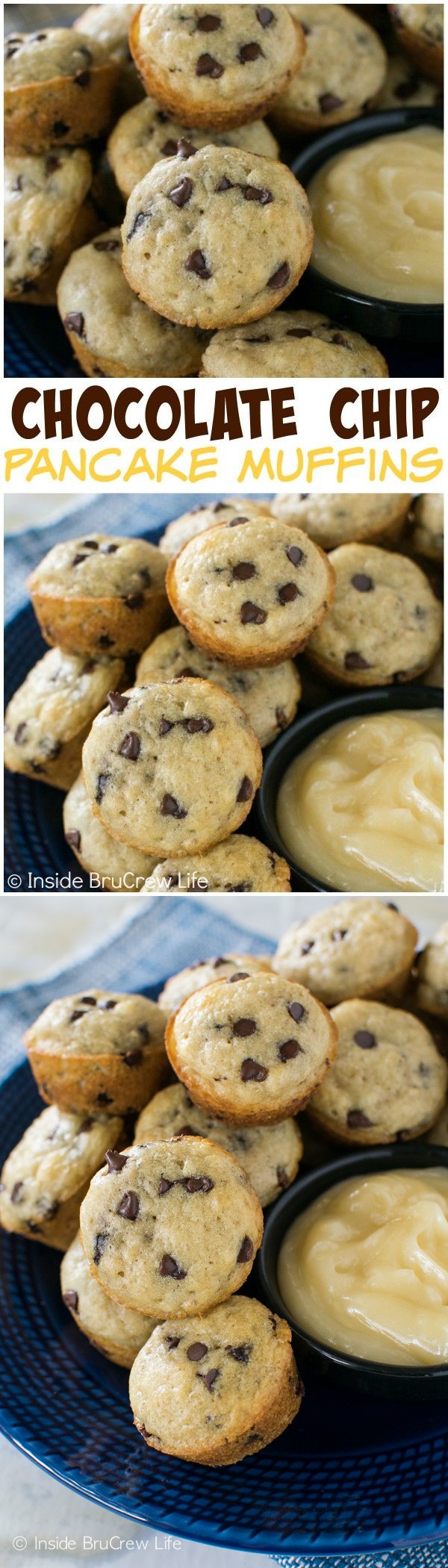 Chocolate Chip Pancake Muffins