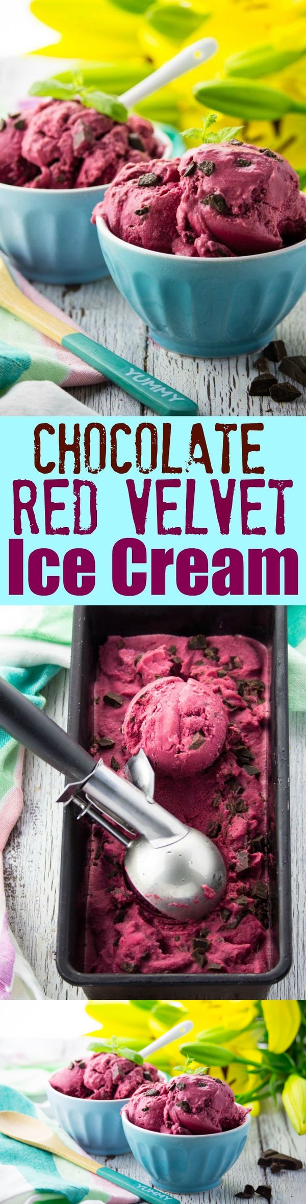 Chocolate Chunk Beet Ice Cream