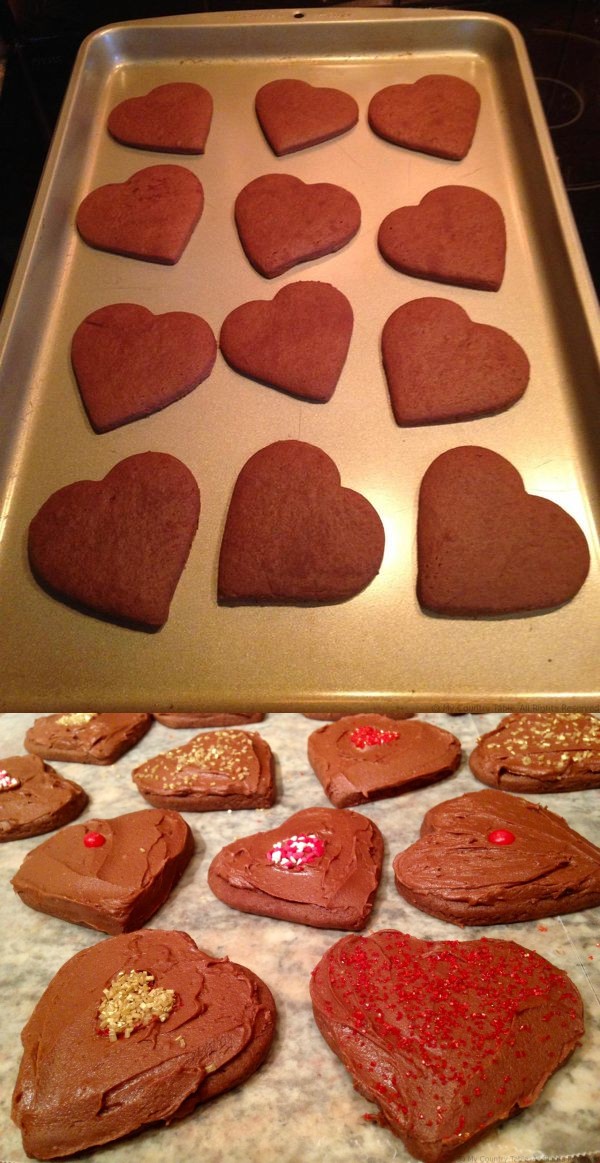 Chocolate Cocoa Shortbread Cookies