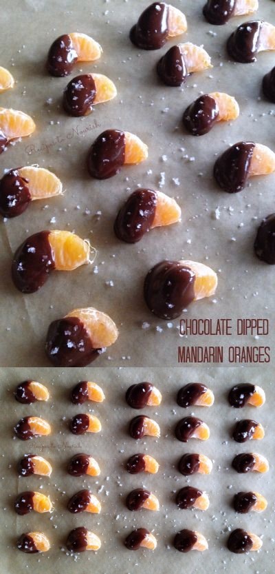 Chocolate Dipped Mandarin Oranges