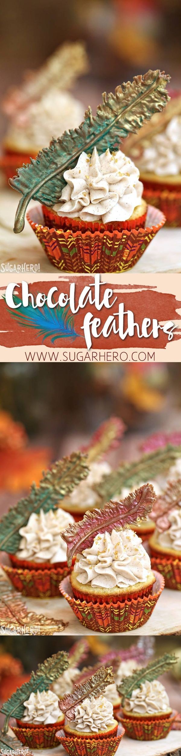 Chocolate Feathers