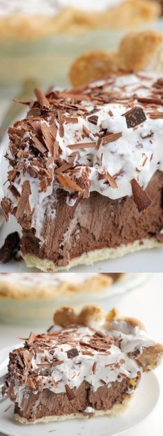 Chocolate French Silk Pie