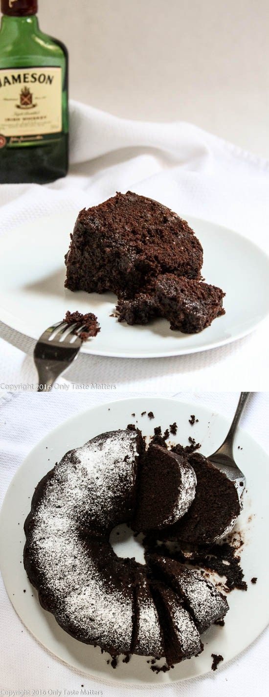 Chocolate Irish Whiskey Cake