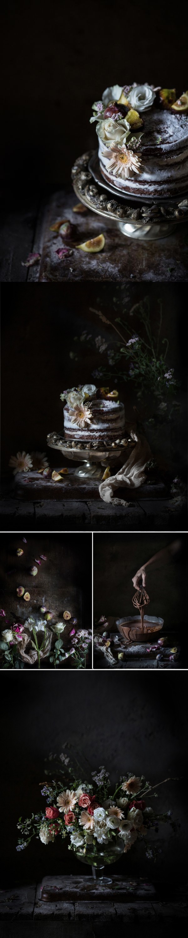 Chocolate Layer Cake with Fig Jam & Mascarpone, and a Pep Talk for all Aspiring Photographers Out There