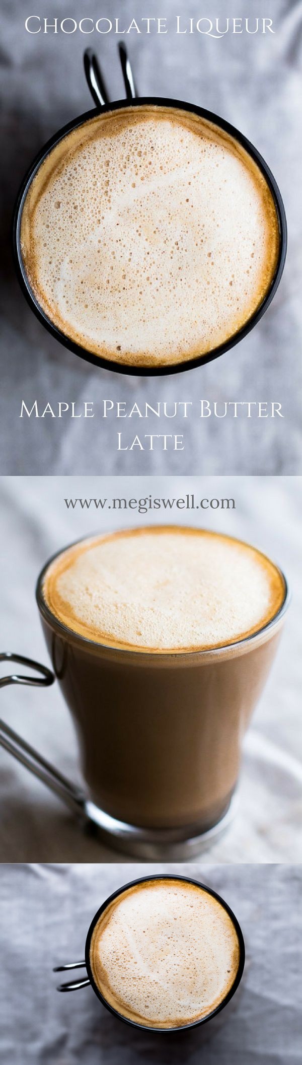 Chocolate Liqueur Maple Peanut Butter Latte