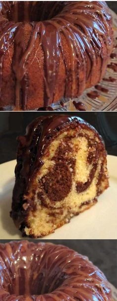 Chocolate Marble Pound Cake