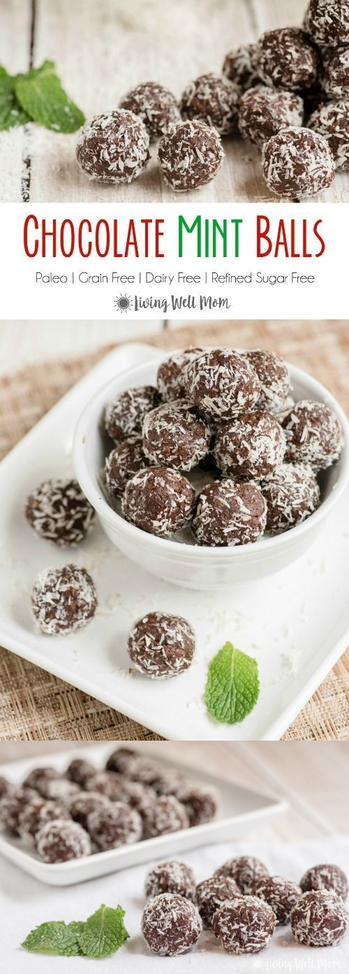 Chocolate Mint Balls