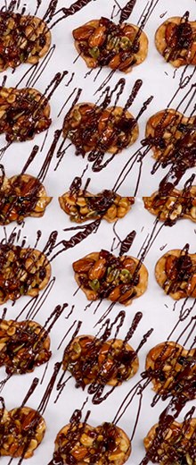 Chocolate Mixed Nut Clusters