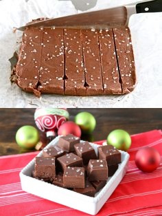 Chocolate Nutella & Sea Salt Fudge