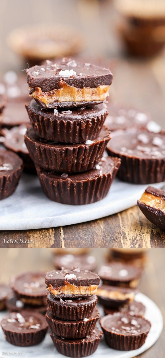 Chocolate Peanut Butter Caramel Cups