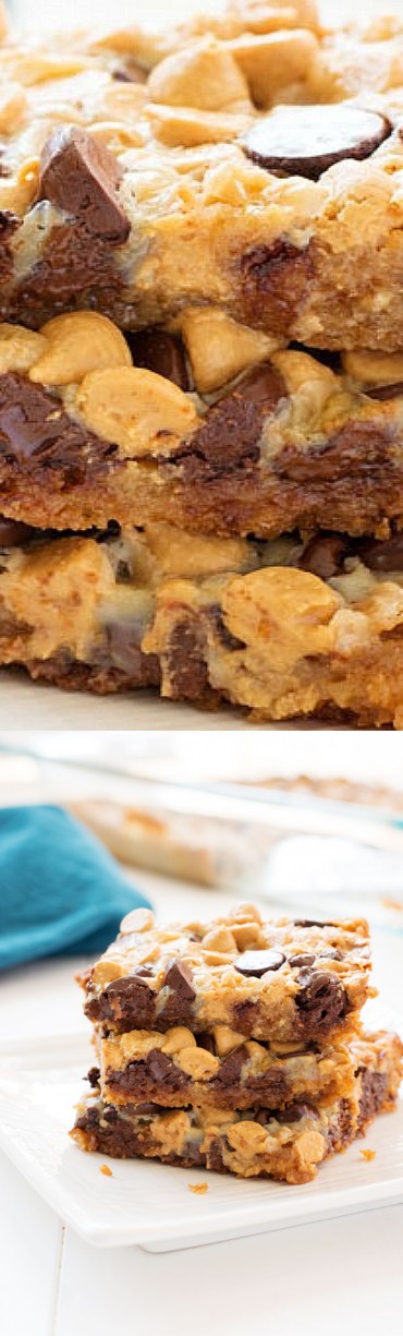 Chocolate Peanut Butter Magic Bars