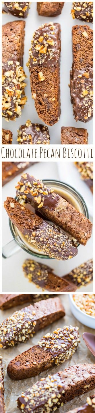 Chocolate Pecan Biscotti