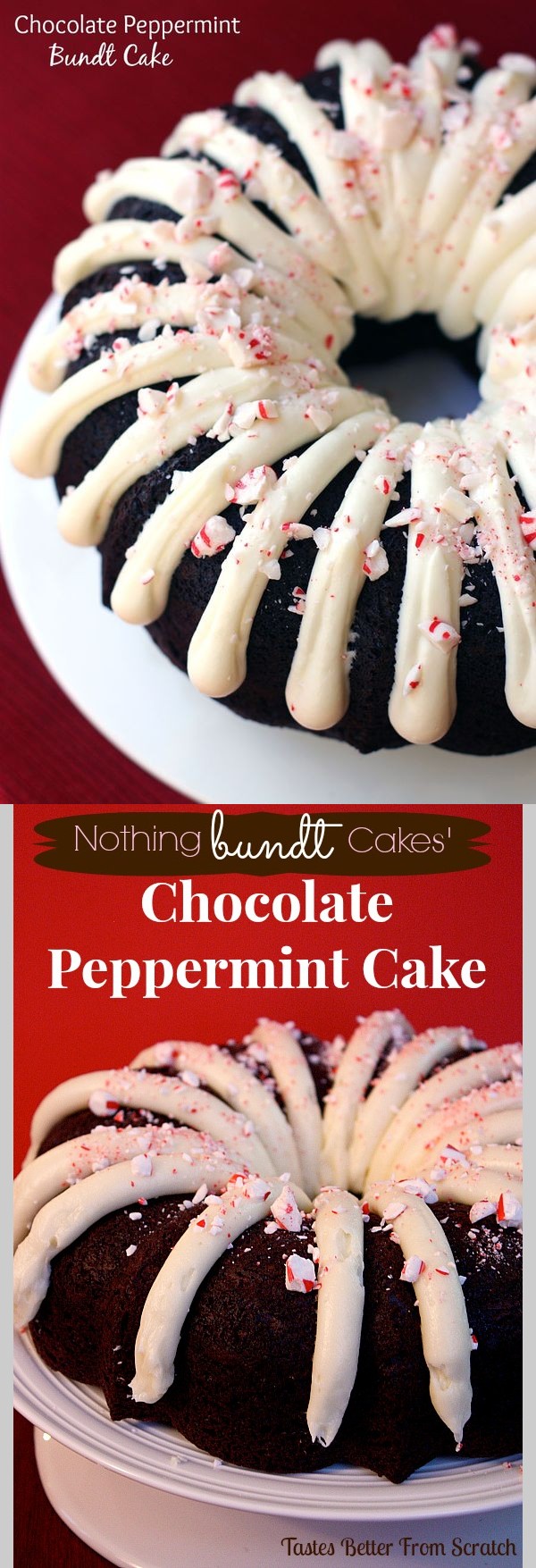 Chocolate Peppermint Bundt Cake (Nothing Bundt Cake Copycat