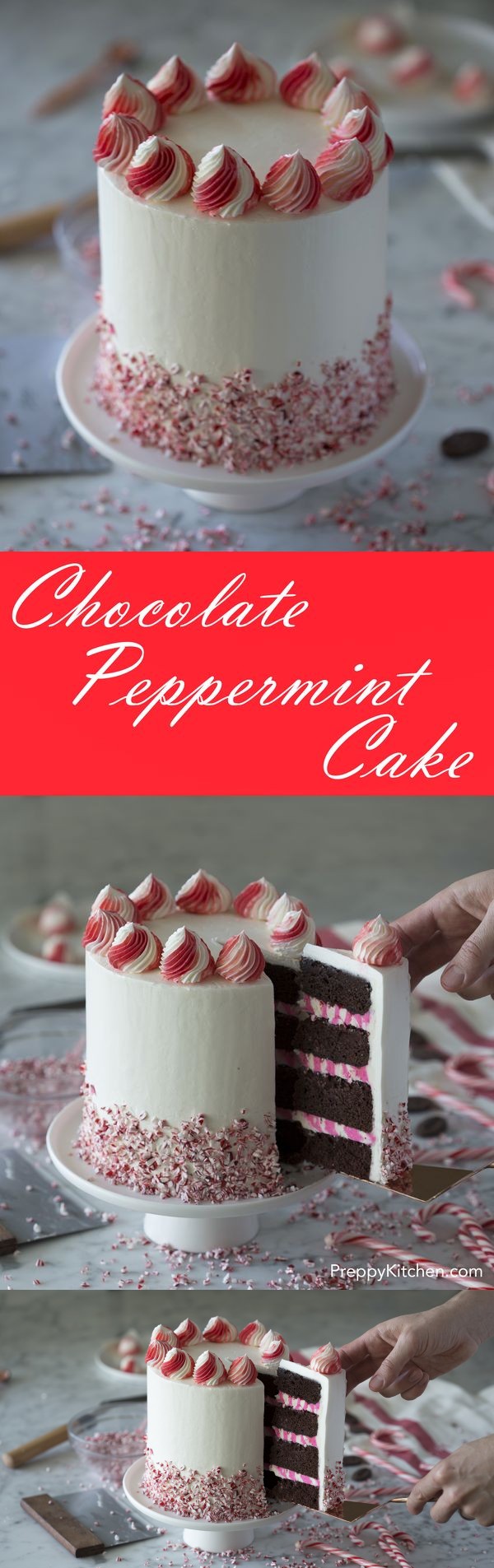 Chocolate Peppermint Cake