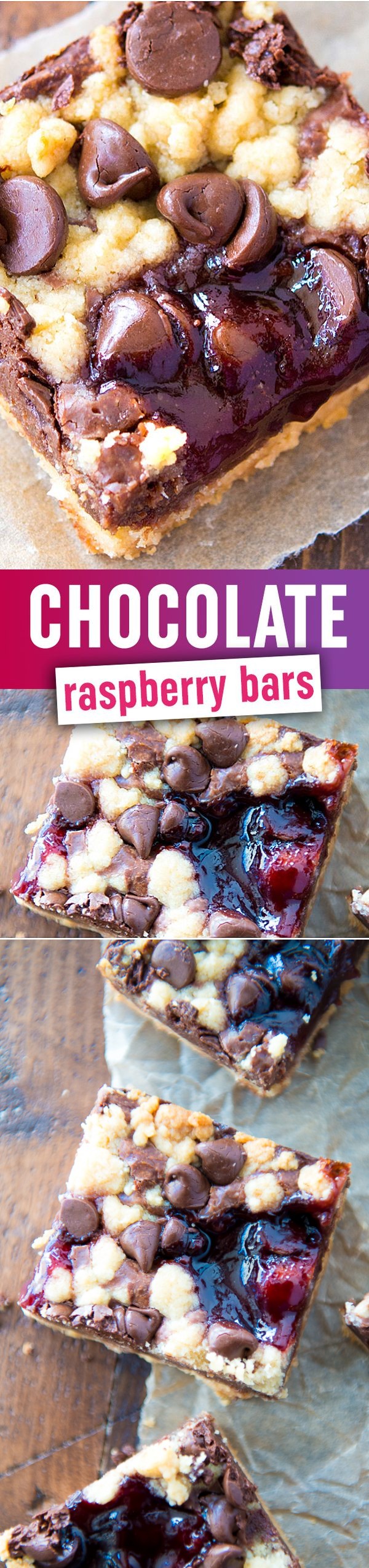 Chocolate Raspberry Bars