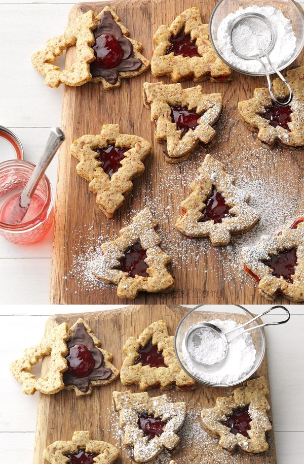 Chocolate-Strawberry Pretzel Cookies