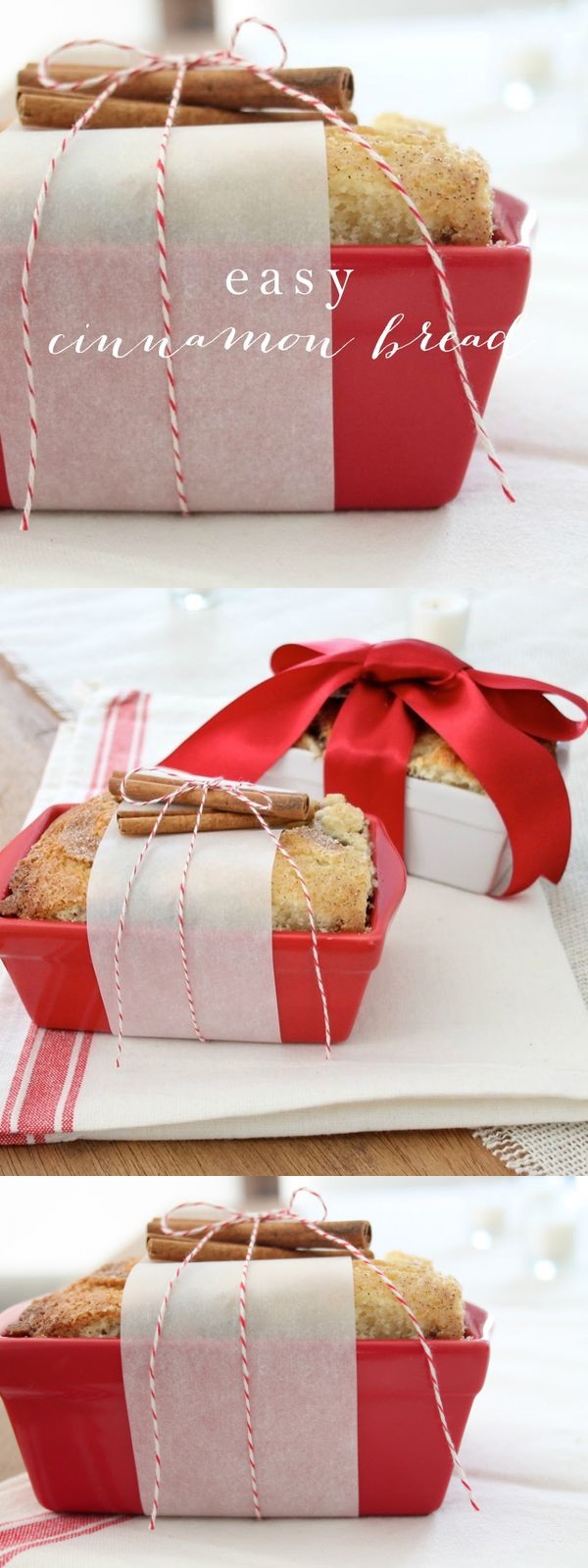 Christmas Gift Idea | Easy Cinnamon Bread
