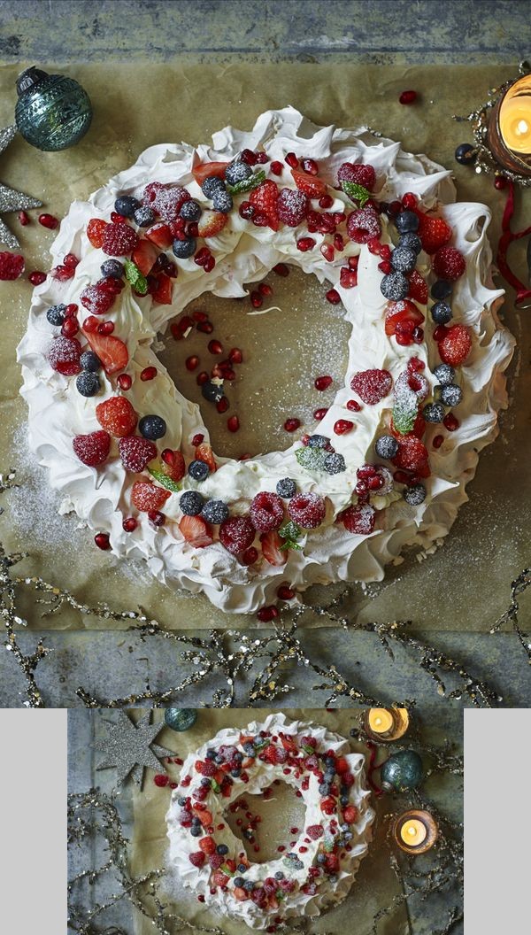 Christmas pavlova