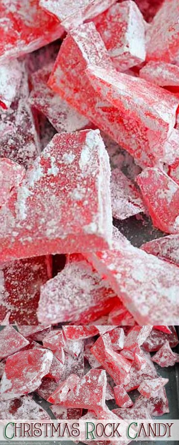 Christmas Rock Candy