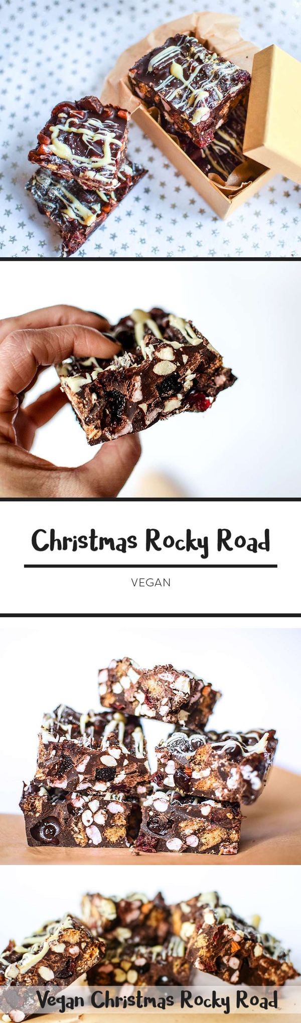 Christmas Vegan Rocky Road