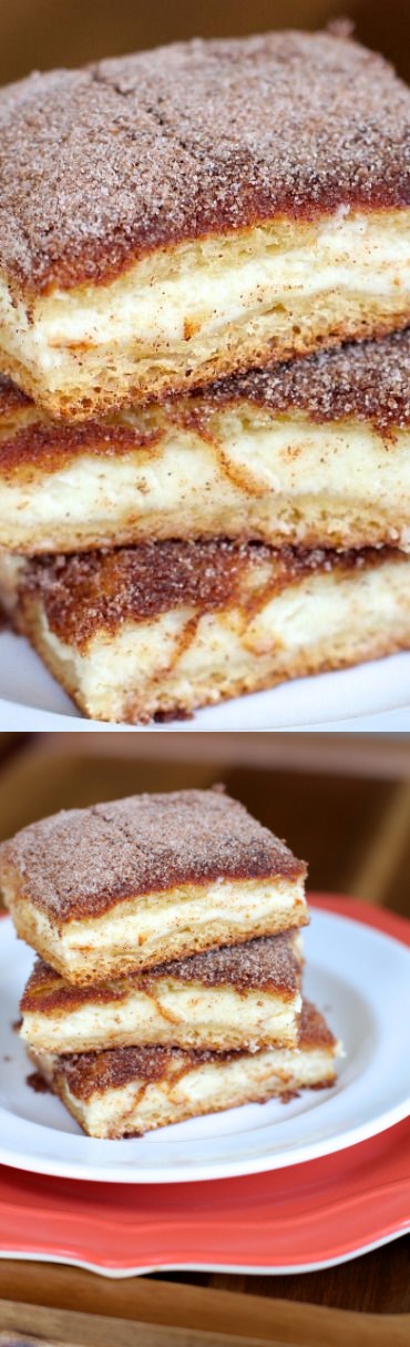 Churro Cheesecake Bars