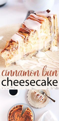 Cinnamon Bun Cheesecake