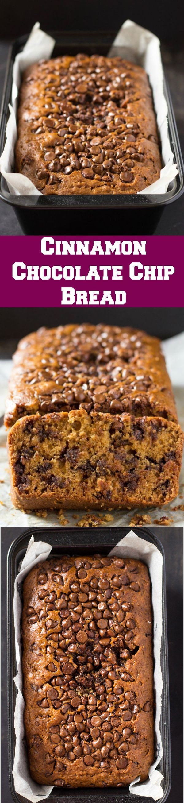 Cinnamon Chocolate Chip Bread