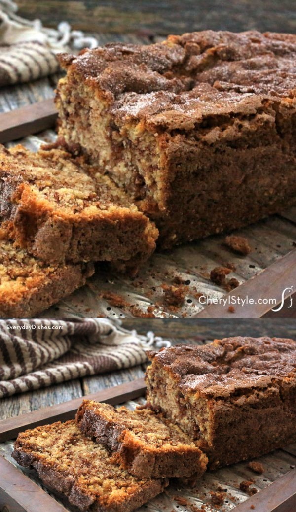 Cinnamon Crumb Bread