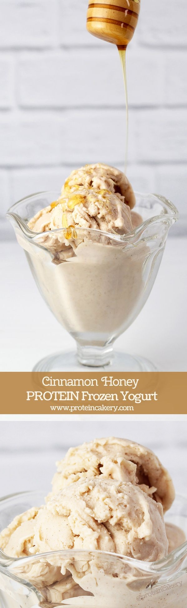 Cinnamon Honey Protein Frozen Yogurt