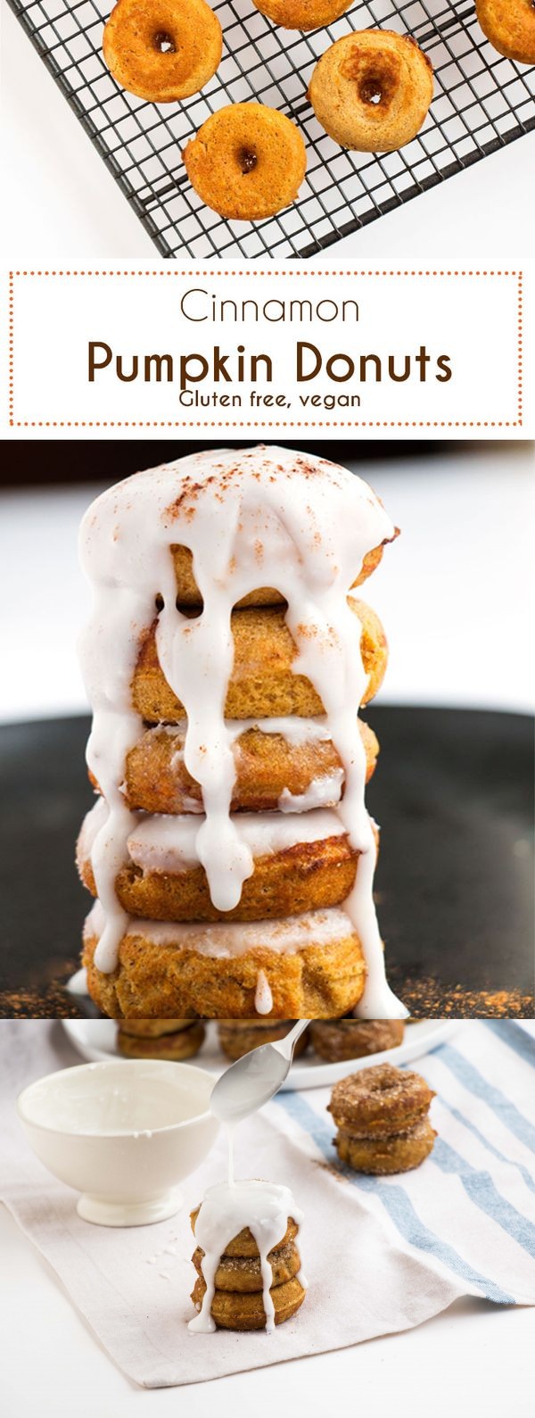 Cinnamon Pumpkin Donuts