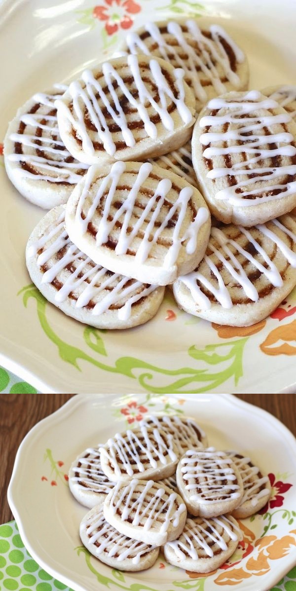 Cinnamon Roll Sugar Cookies (Gluten-Free and Vegan