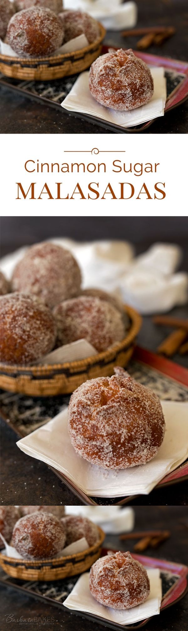 Cinnamon Sugar Malasadas