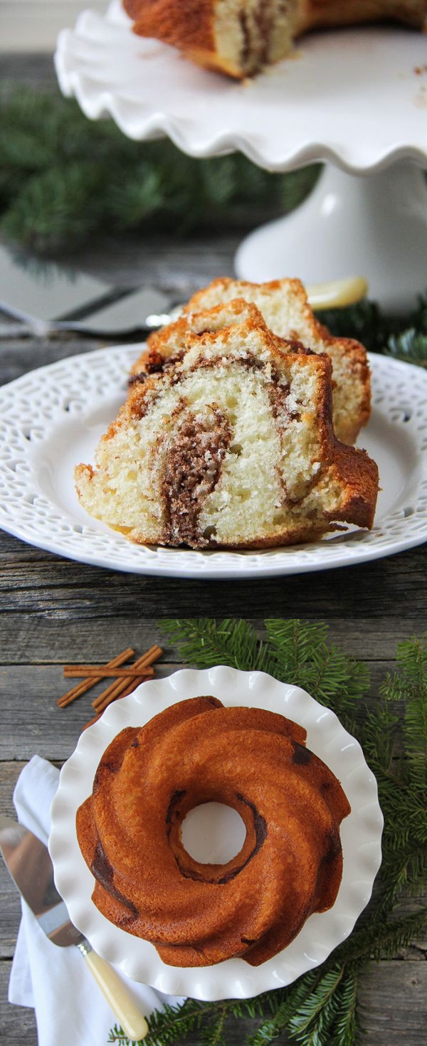 Cinnamon Swirl Bundt Cake