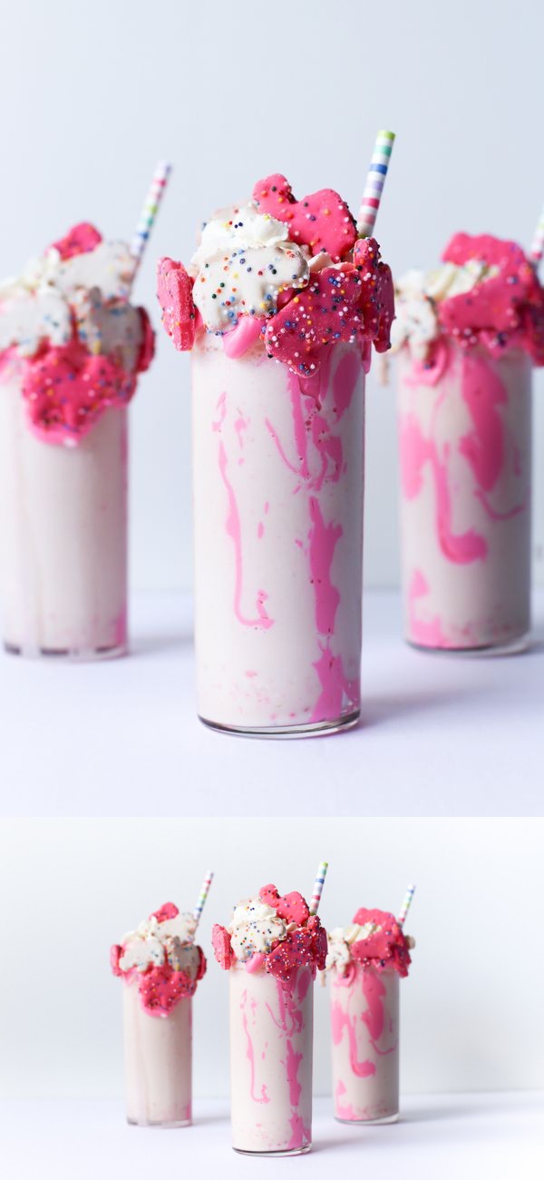 Circus Cookies Milkshakes