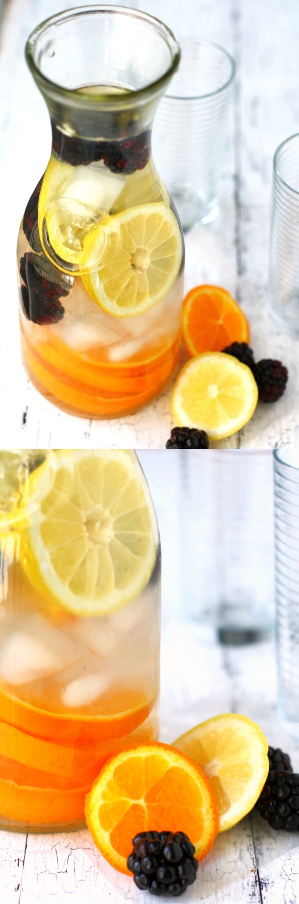 Citrus Blackberry Infused Water