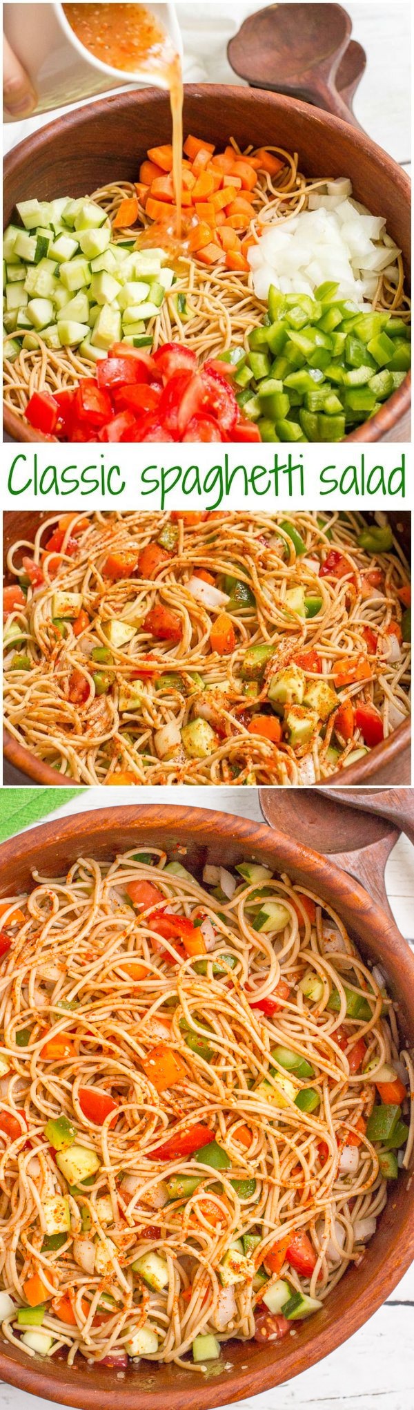 Classic spaghetti salad