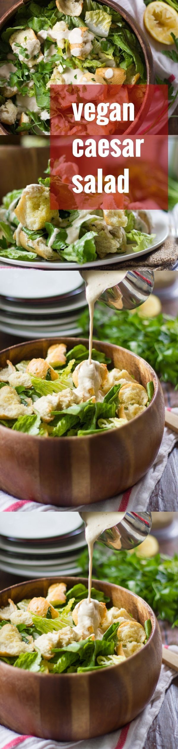 Classic Vegan Caesar Salad