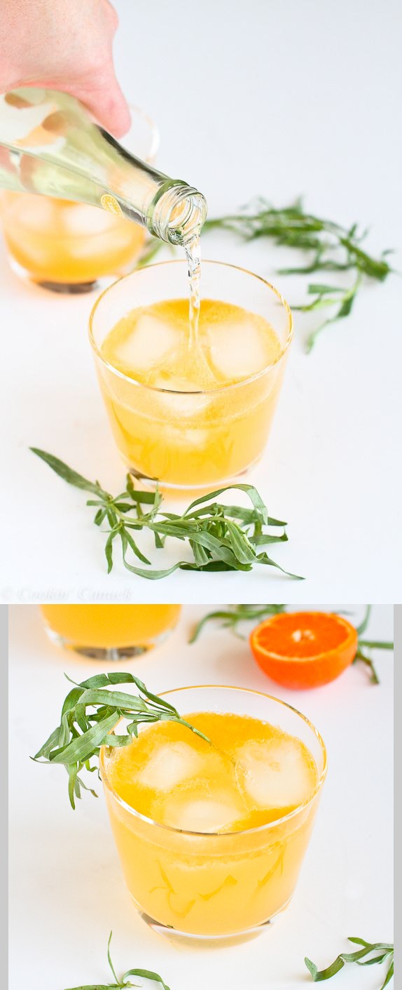 Clementine & Lemon Gin Cocktail
