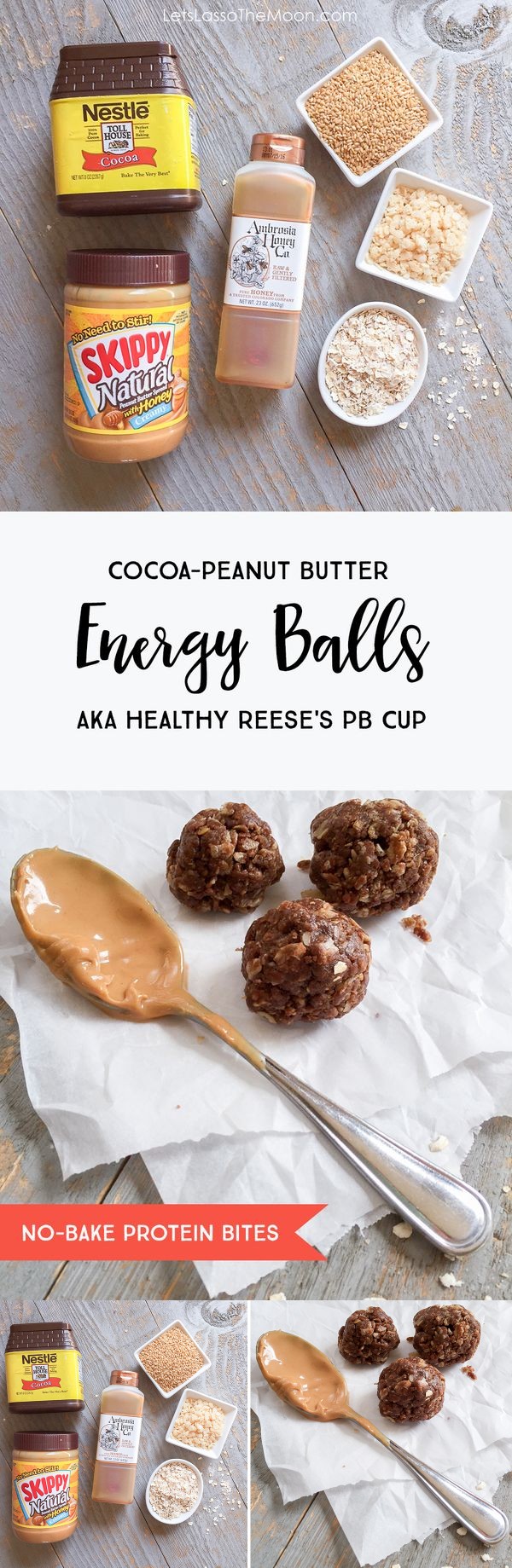 Cocoa-Peanut Butter Energy Balls