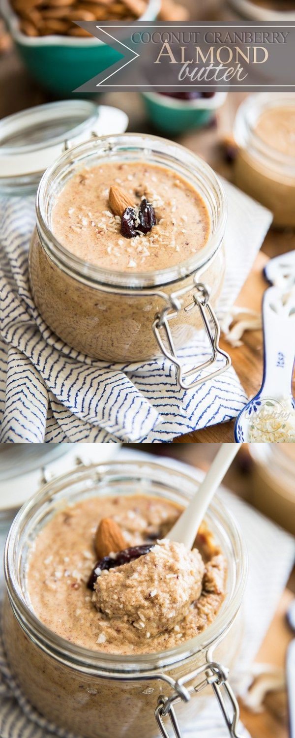 Coconut Cranberry Almond Butter
