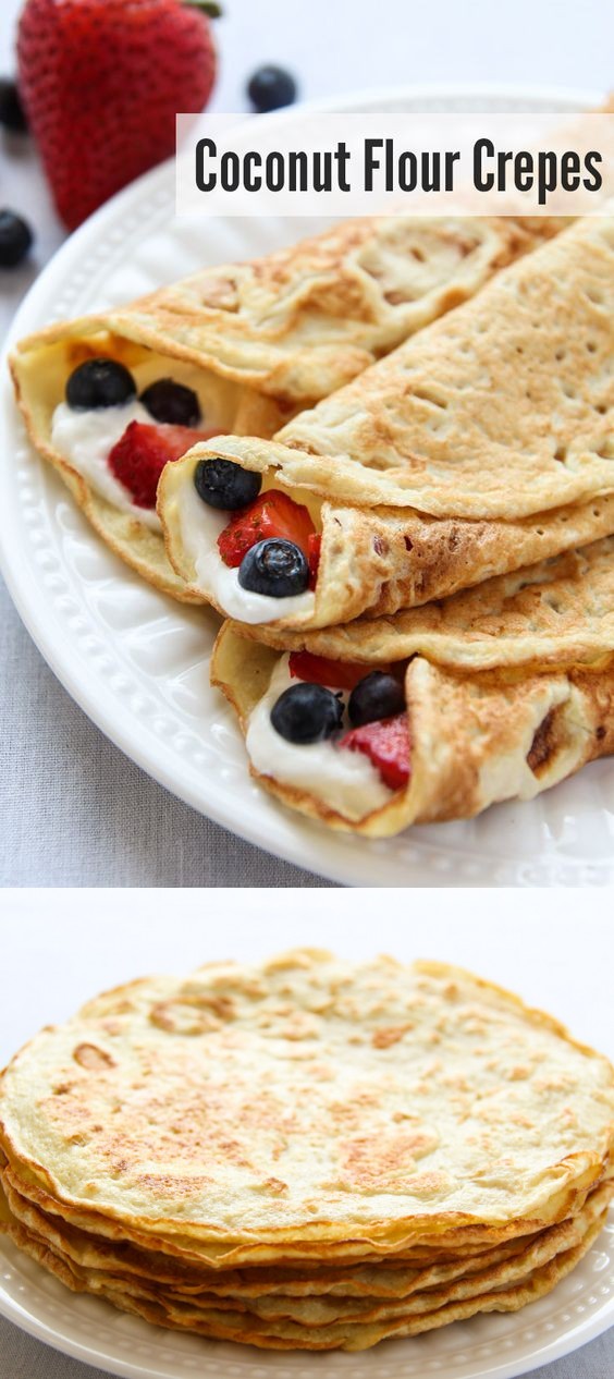 Coconut Flour Crepes