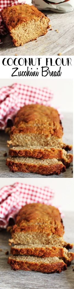 Coconut Flour Zucchini Bread