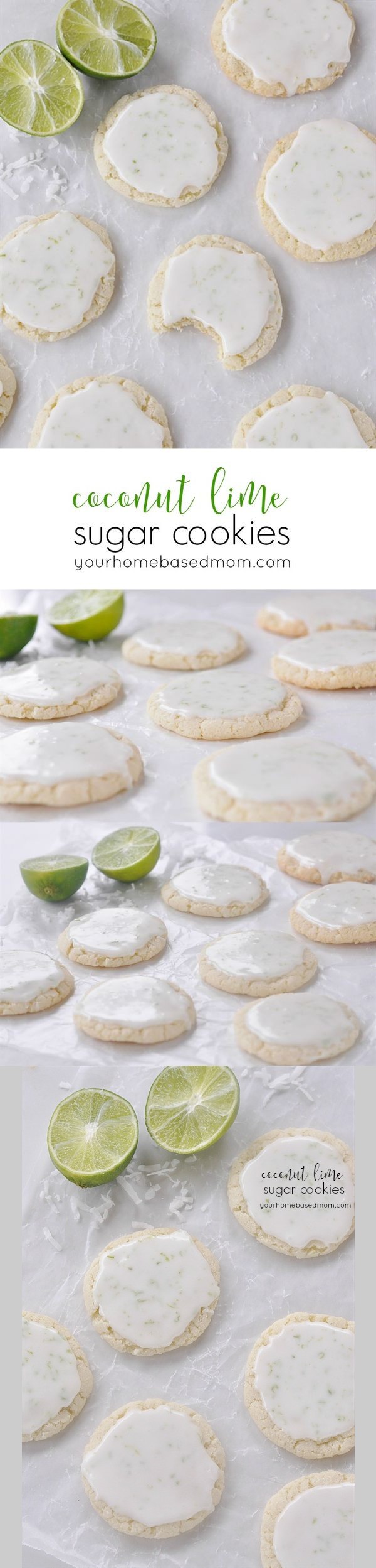 Coconut Lime Sugar Cookies