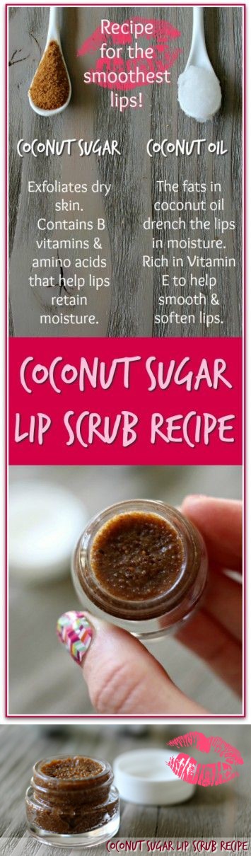 Coconut Sugar Lip Scrub