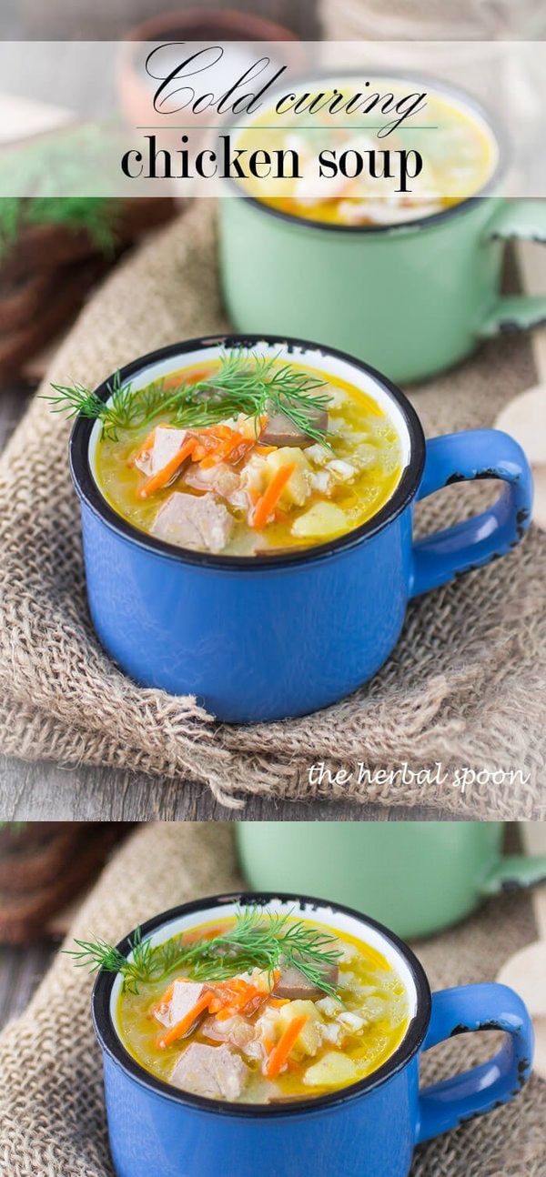 Cold busting chicken soup to get you better fast
