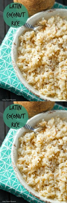 Colombian Coconut Rice (Arroz Con Coco