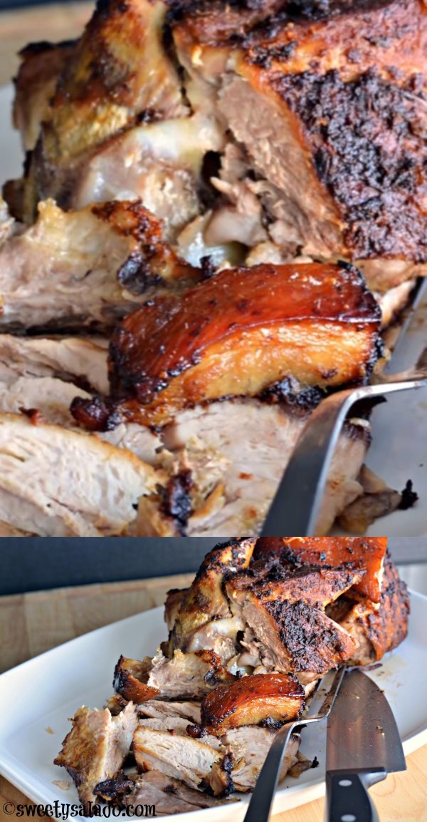 Colombian-Style Pernil (Roasted Ham or Pork Shoulder